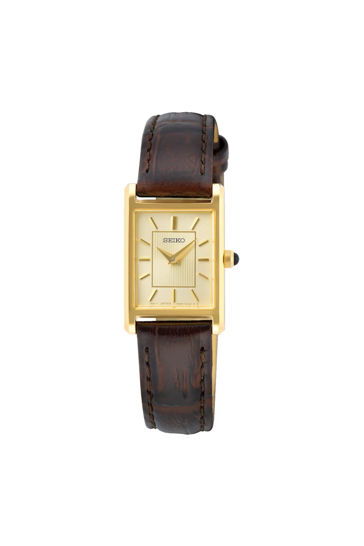 Seiko  Armbanduhr - Goldfarben - Braun