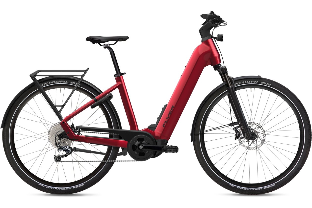 Flyer Upstreet 5.10 Comfort - 630 Wh - 2024 - 28 Zoll - Tiefeinsteiger