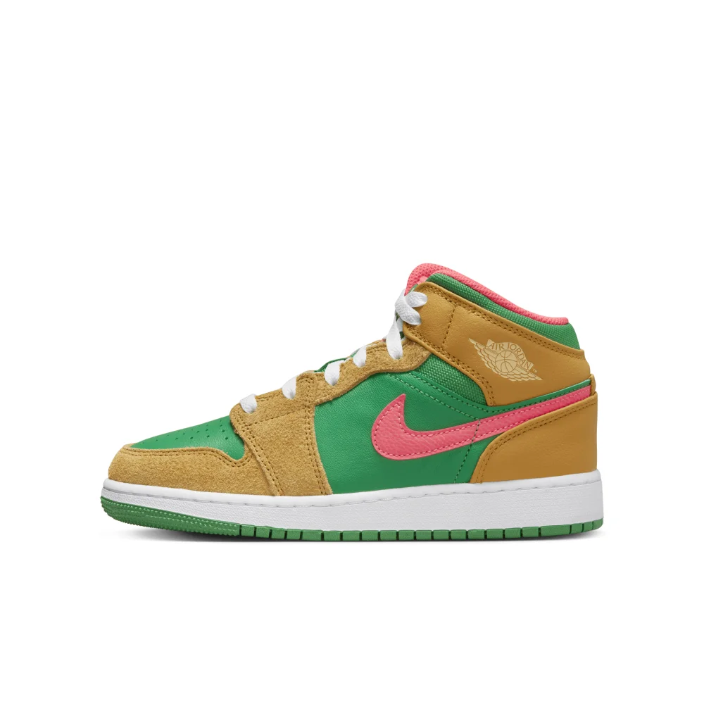 NIKE JORDAN 1 Mid SE GS DX4365-700 / grün