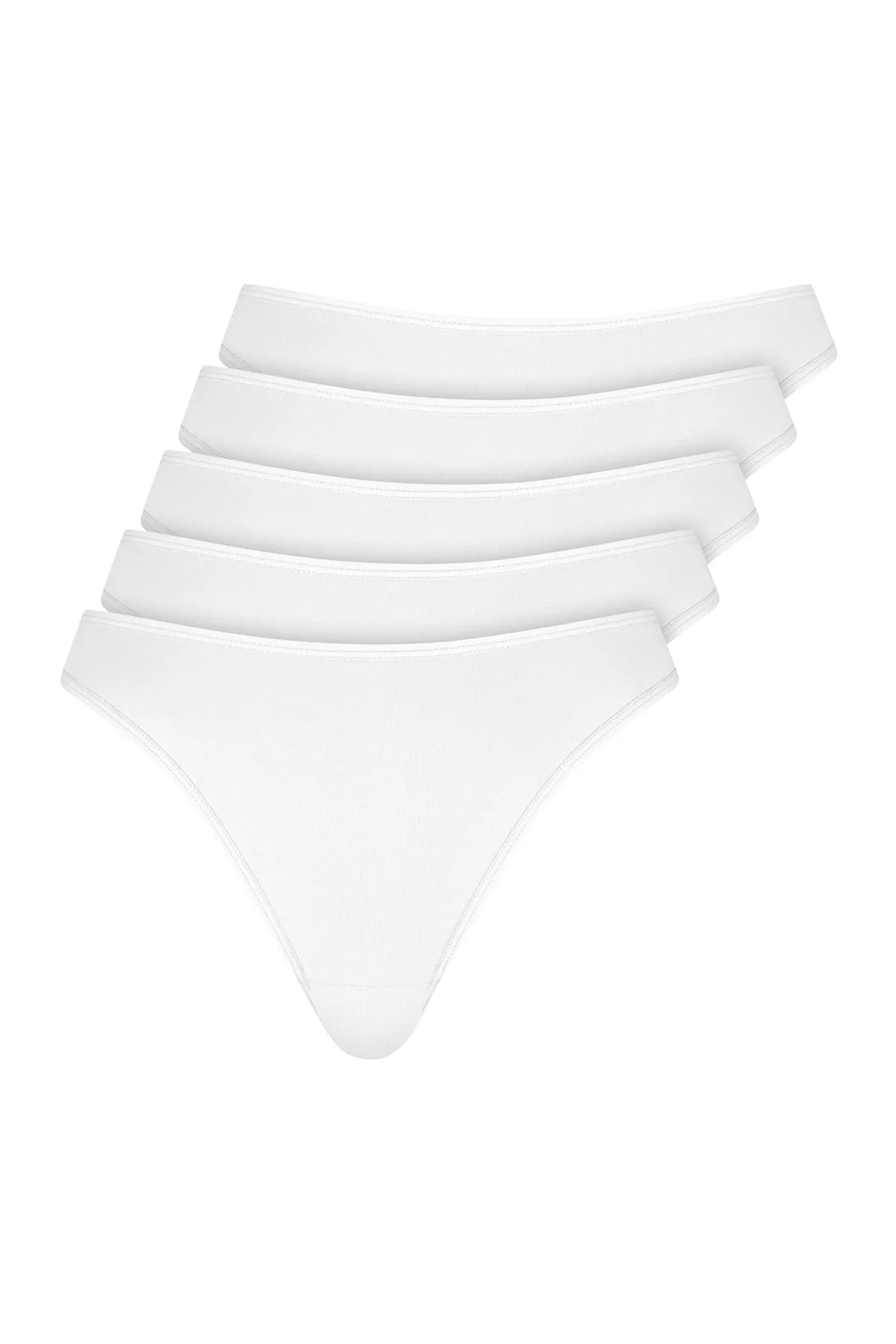 NUR DIE  String - Weiß - Unifarben