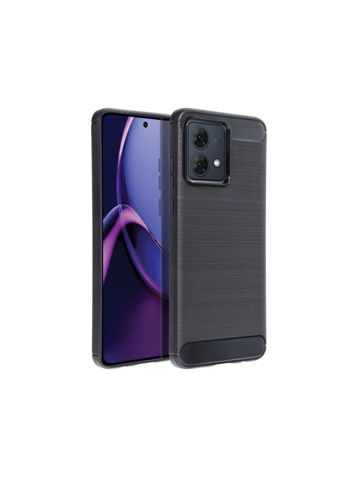 COFI 1453 Carbon Case kompatibel mit Motorola Moto G35 5G flexible in Schwarz günstig kaufen S