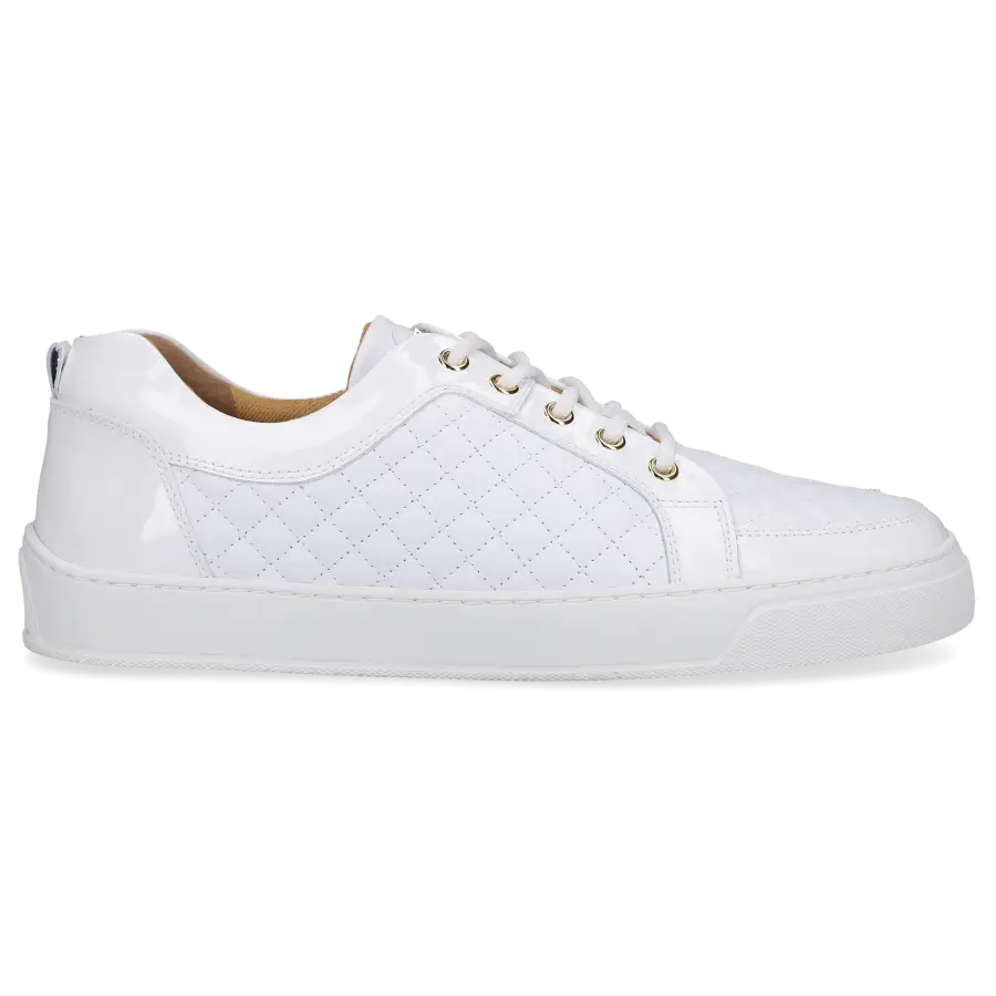 Leandro Lopes - Sneaker low EZIO Kalbsleder - weiß