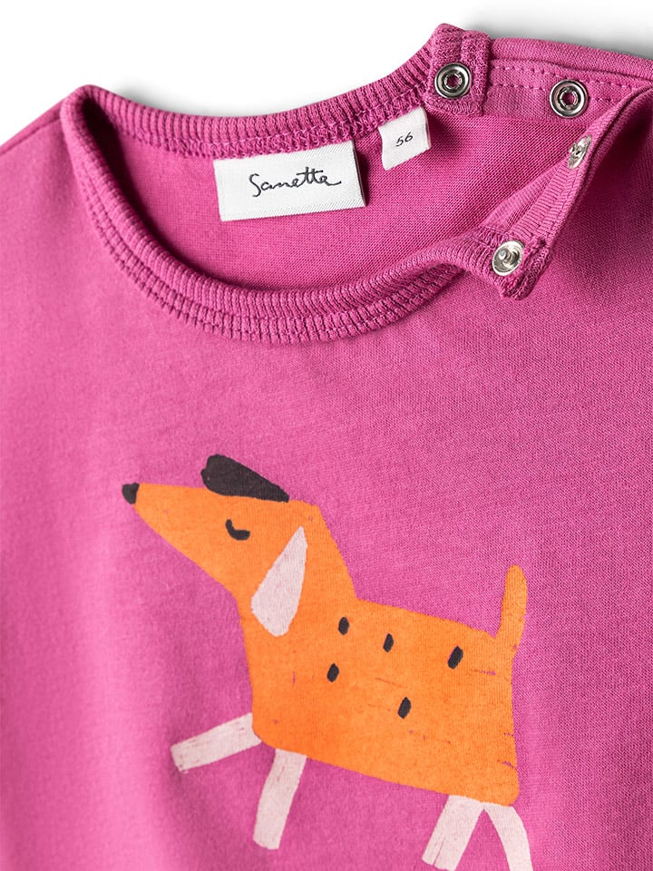 Sanetta Kidswear Shirt in Pink günstig kaufen