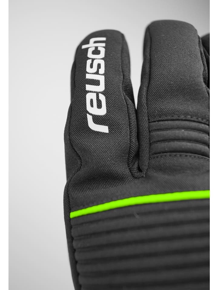 Reusch Fingerhandschuhe Crosby R-TEX® XT in 7716 black / neon green günstig kaufen