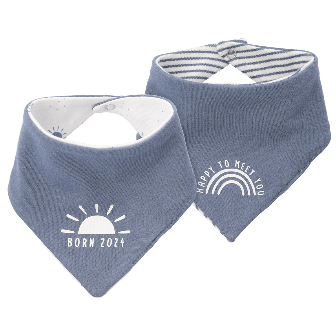 2 Newborn Bandana Born 2024