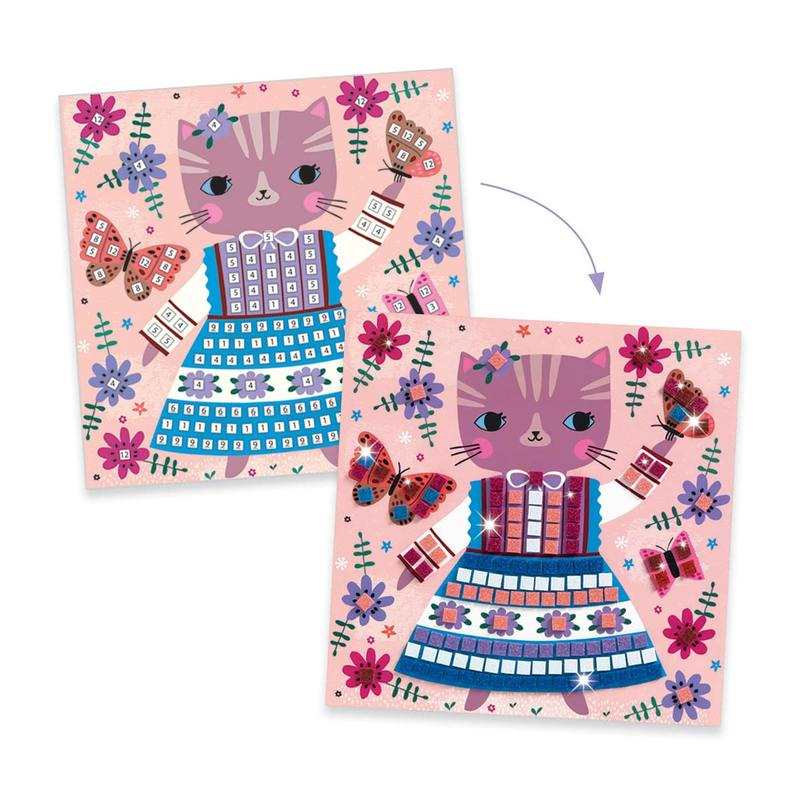 Coffret Mosaïques Lovely Pets Djeco