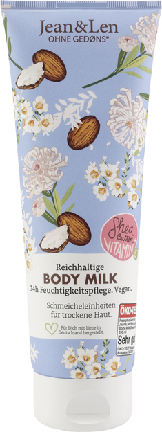 Jean&Len Reichhaltige Bodymilk Sheabutter