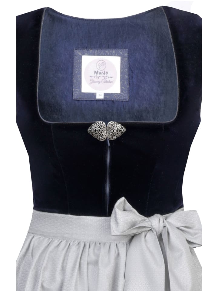 MarJo Dirndl HEIDI in blau günstig kaufen