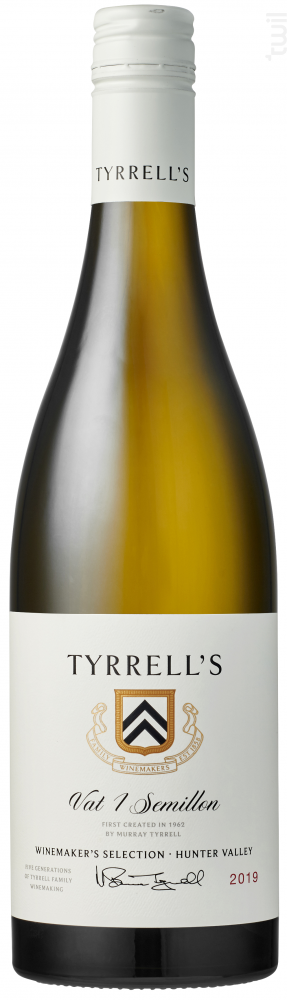 VAT 1 - SEMILLON Tyrrell's Wines Vin Blanc●Hunter Valley 2017 75cl