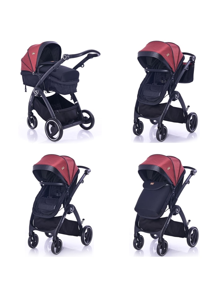 Lorelli Kombikinderwagen Adria in rot günstig kaufen onesize
