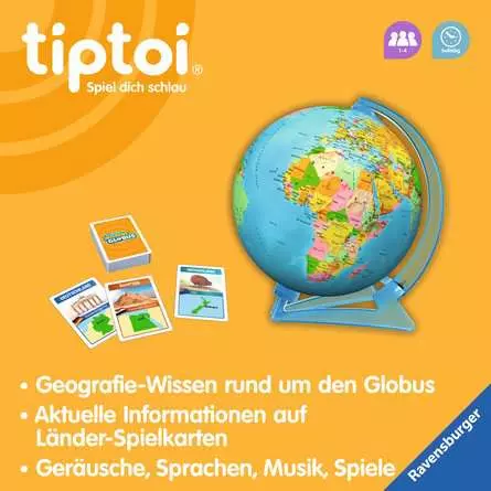 tiptoi® Der interaktive Wissens-Globus