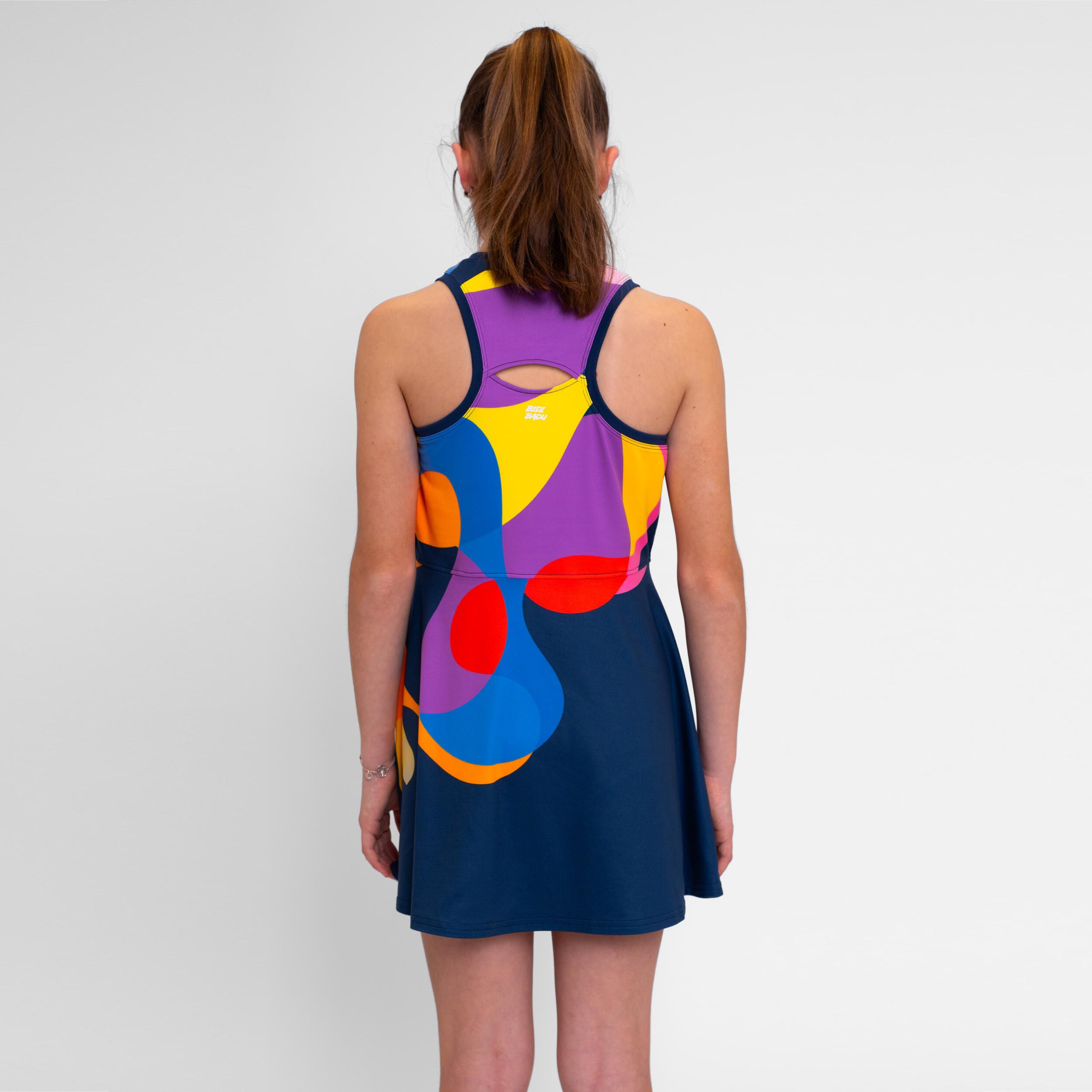 Twiggy Kleid Mädchen - Dunkelblau, Mehrfarbig