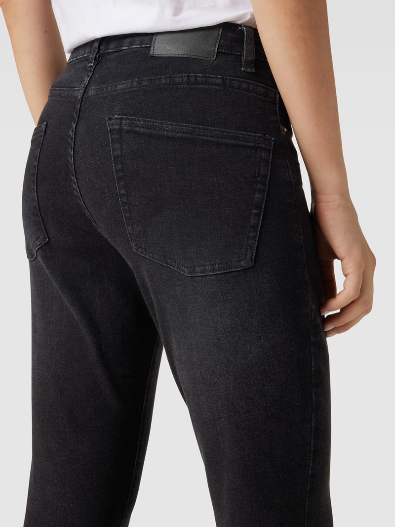 Jeans im 5-Pocket-Design Modell 'Evita' in anthrazit