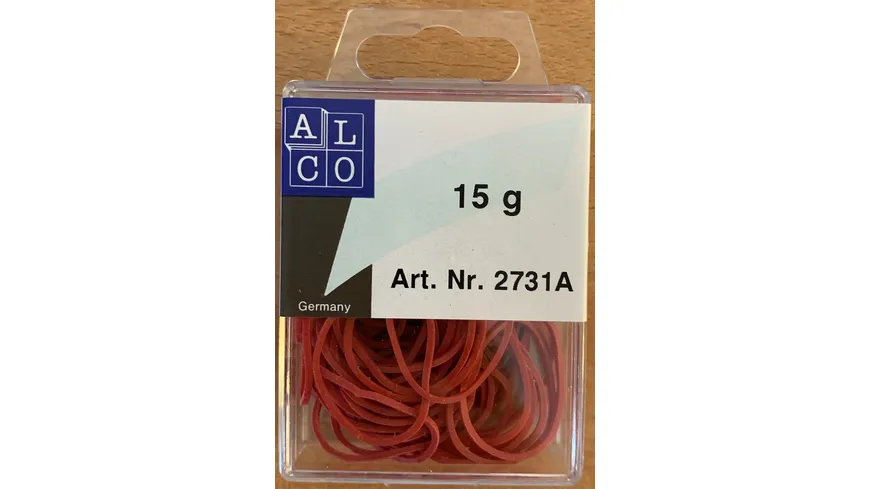 ALCO Gummibänder 15g klein 15 g
