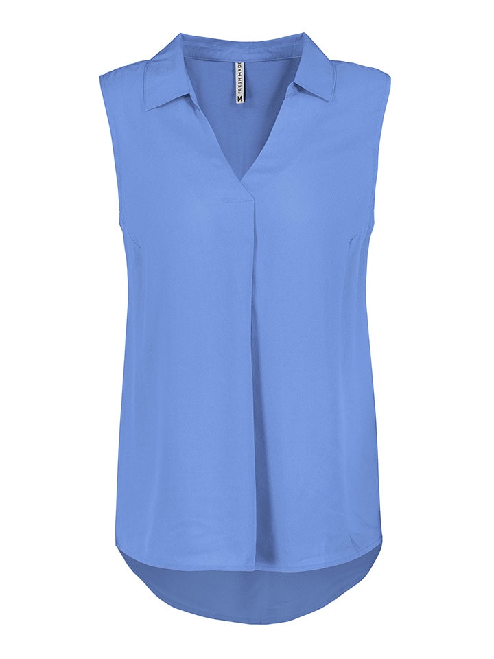 Fresh Made Blusentop in Blau günstig kaufen