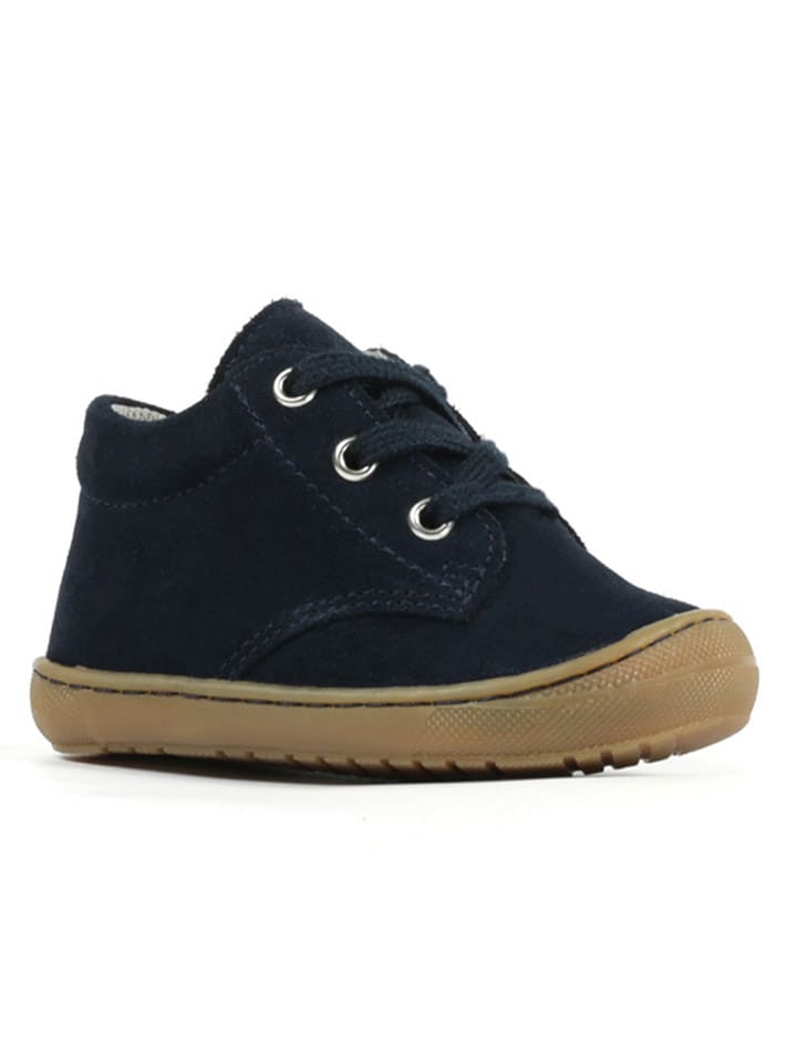 Richter Shoes Leder-Lauflernschuhe in Dunkelblau günstig kaufen