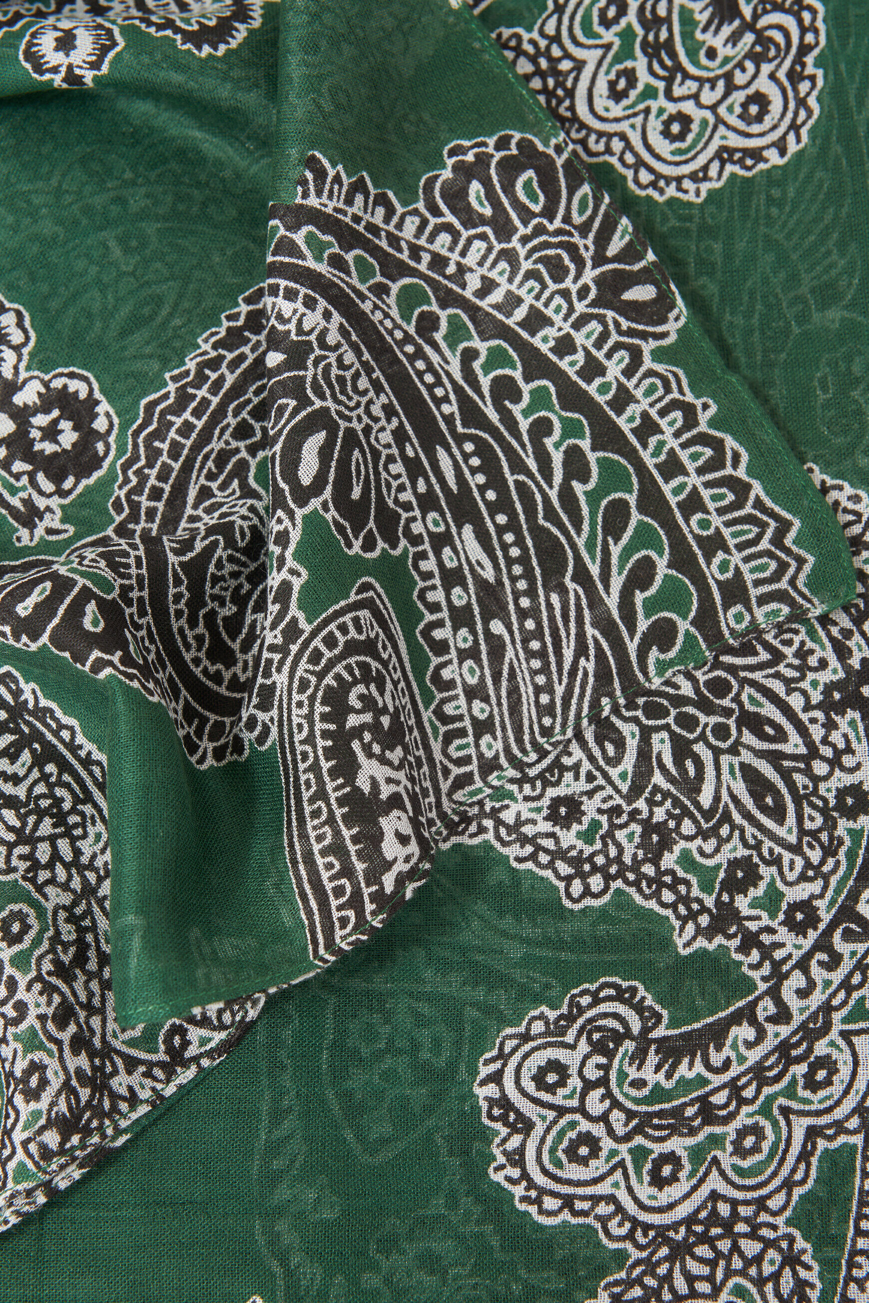 foulard pasco vert clair femme