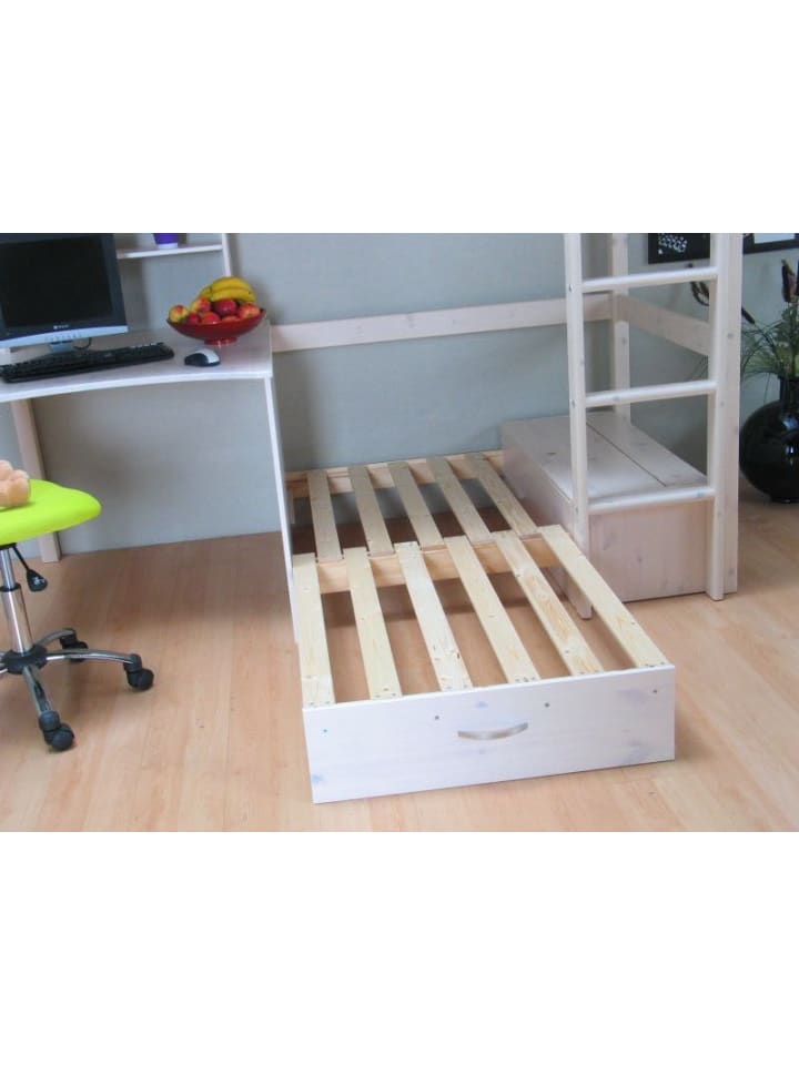 ebuy24 Hochbett Kids Weiß 208 x 98 cm günstig kaufen onesize