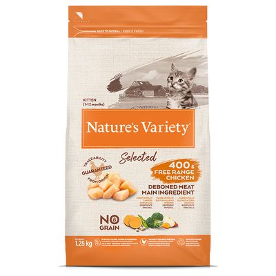Nature's Variety Selected Kitten Freilandhuhn
