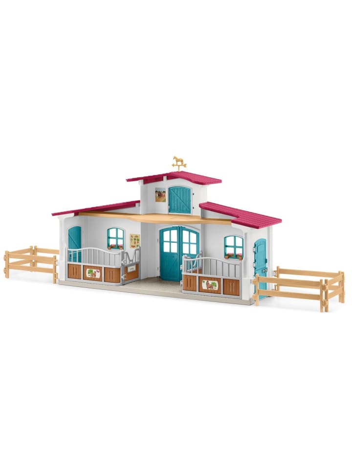 Schleich Horse Club Reiterhof in Rosa ab 5 Jahre günstig kaufen onesize