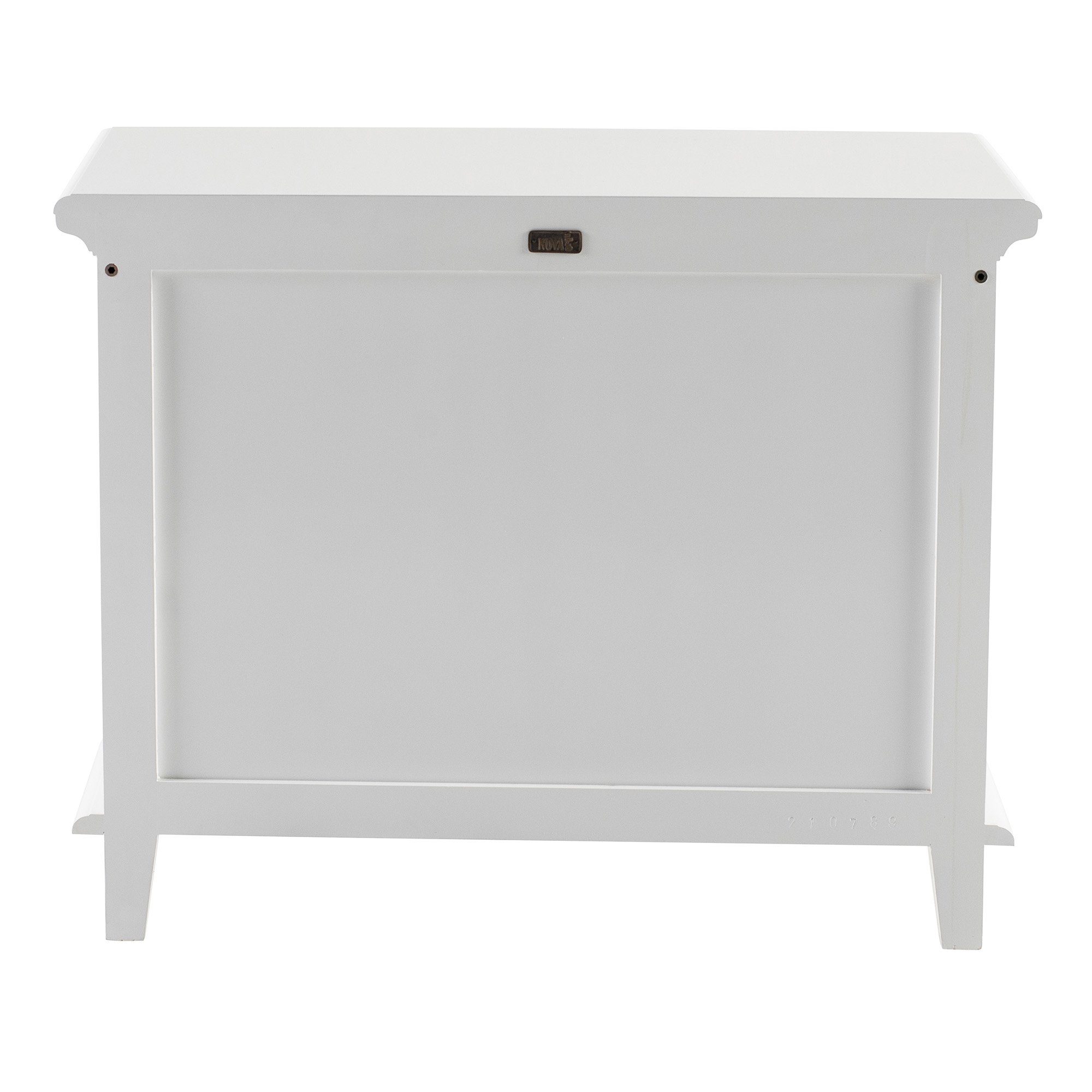 Novasolo Küchenbuffet Skansen Verstellbare Regale, Single-Bay Hutch Kabinett