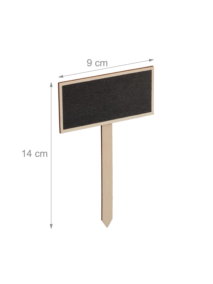 relaxdays 24x Pflanzenstecker in Natur günstig kaufen onesize