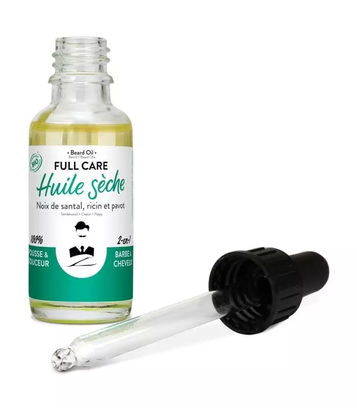 FULL CARE Coffret Cadeau Barbe & Cheveux pour hommes