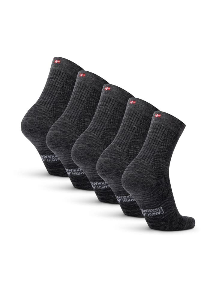DANISH ENDURANCE Socken Merino Hiking Light in dark grey günstig kaufen