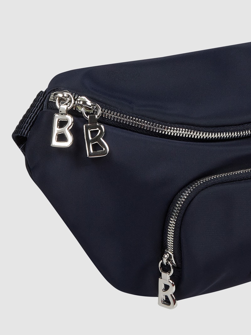Bauchtasche mit Zweiwege-Reißverschluss Modell 'Verbier Janika' in marineblau