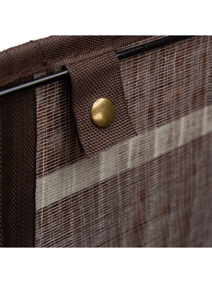 relaxdays 2x Wäschekorb in Braun/ Weiß - Je 83 l günstig kaufen onesize