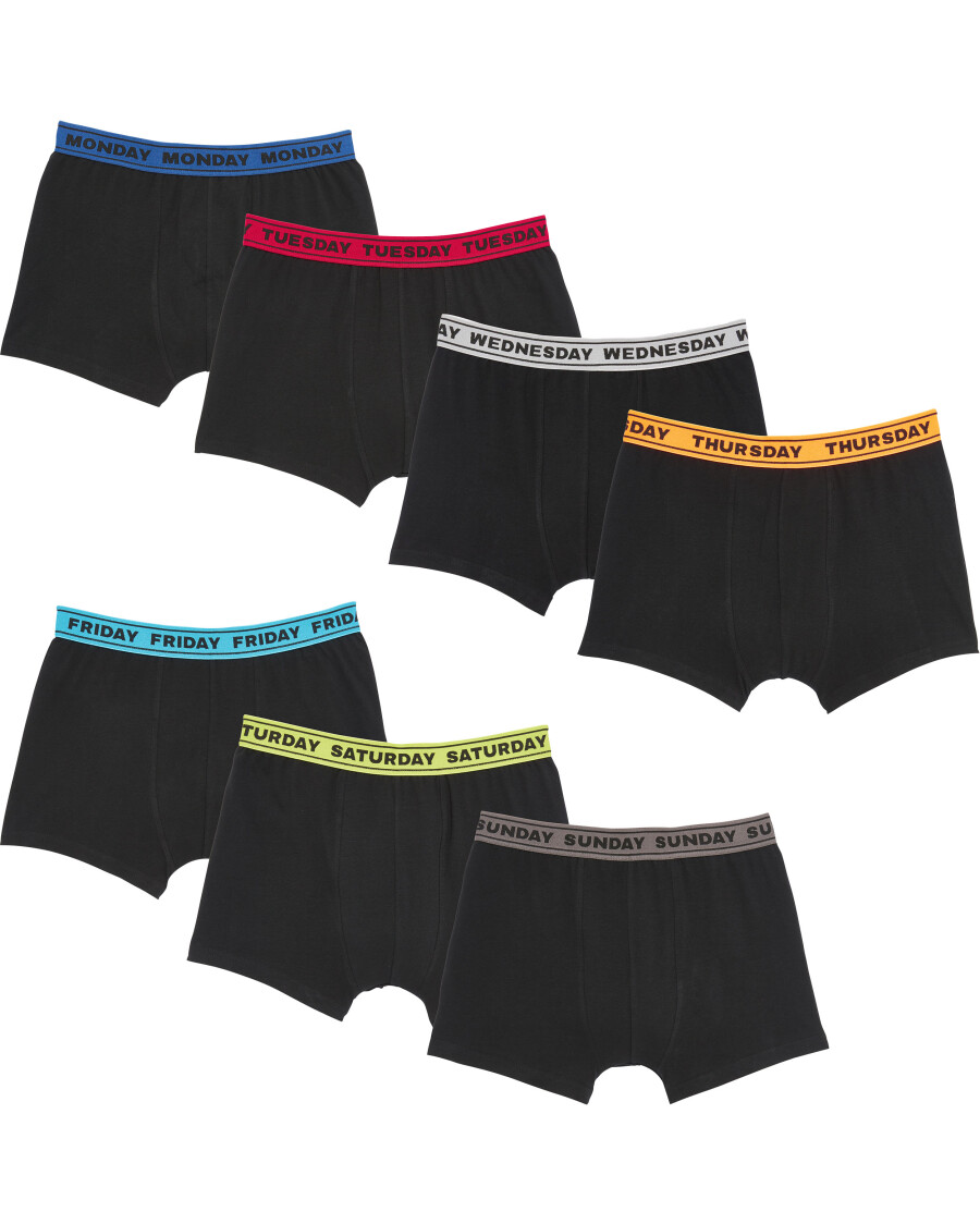 Retro Boxershorts Wochentage