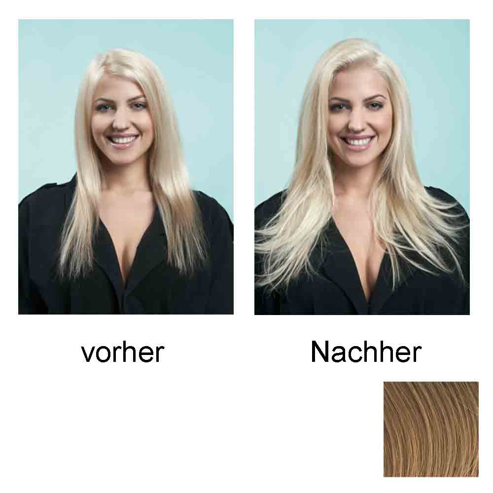 Hairdo Haarteil Clip in Straight Extension R14 Buttered Toast 55cm