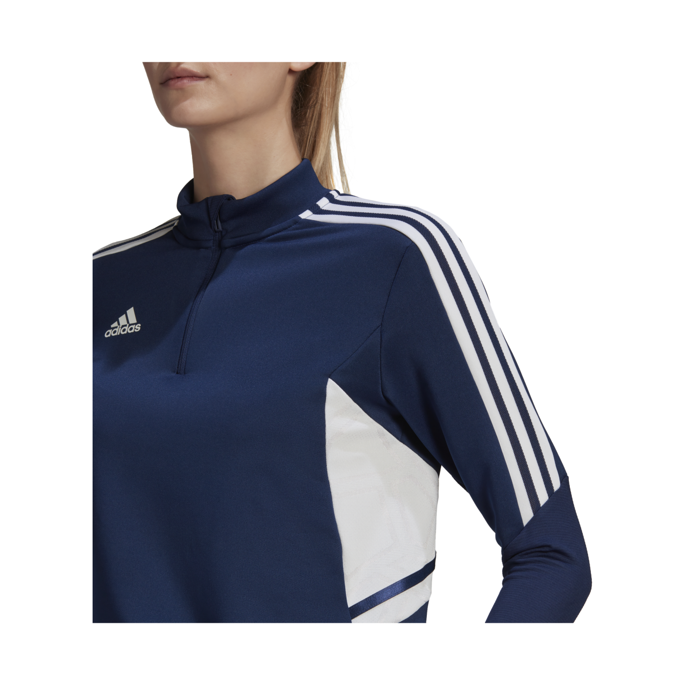 adidas Condivo 22 HalfZip Sweatshirt Damen Blau