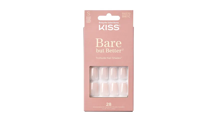 KISS Bare-But-Better Nails - Nudies