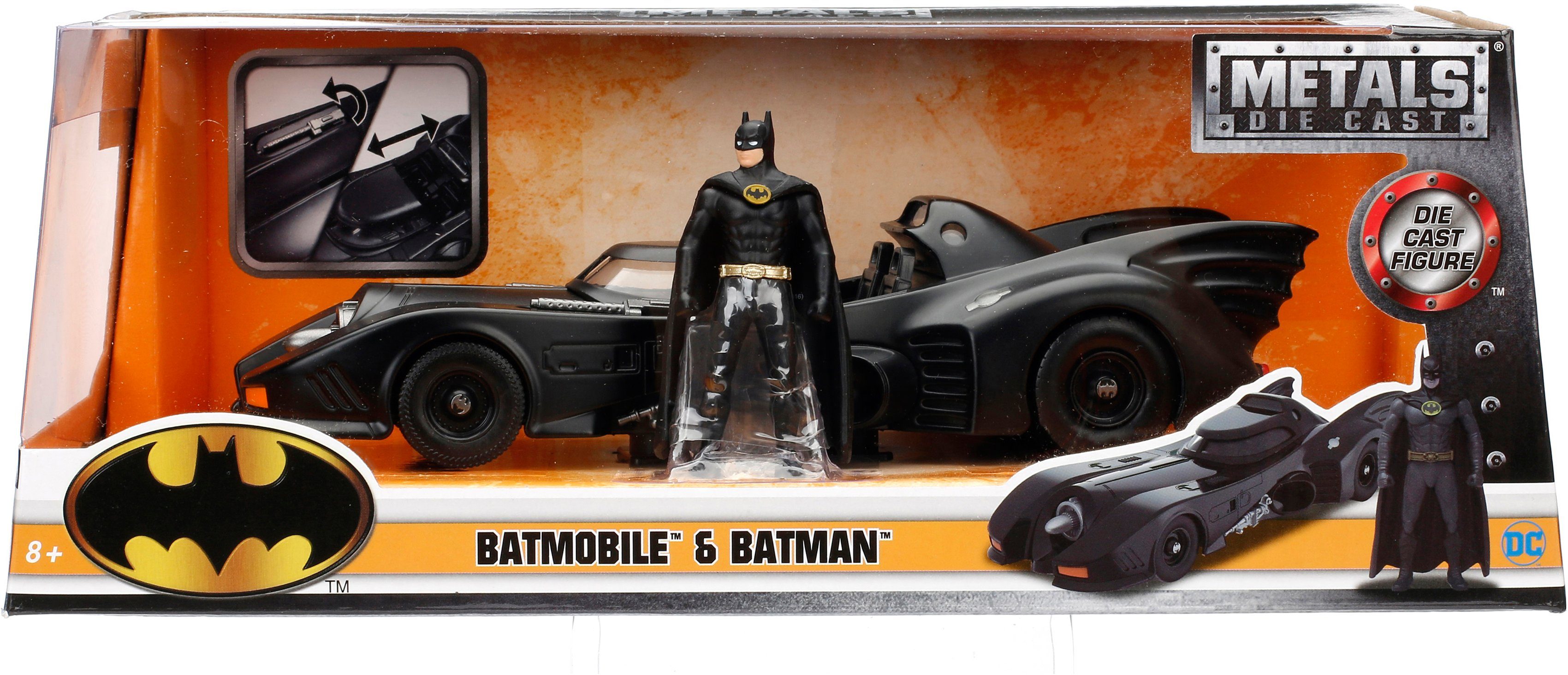 JADA Spielzeug-Auto Batman 1989 Batmobil