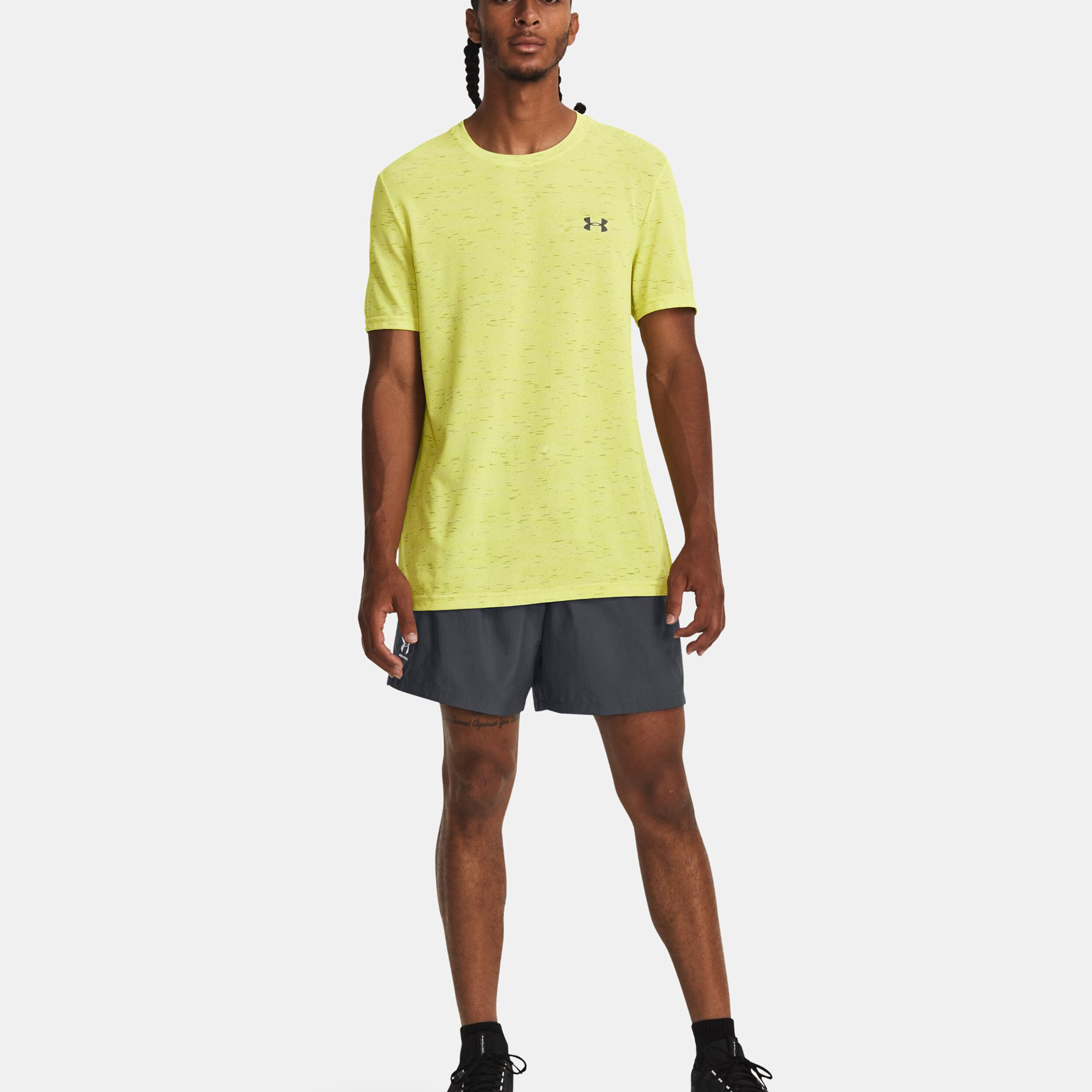 Seamless Novelty T-Shirt Herren - Limette