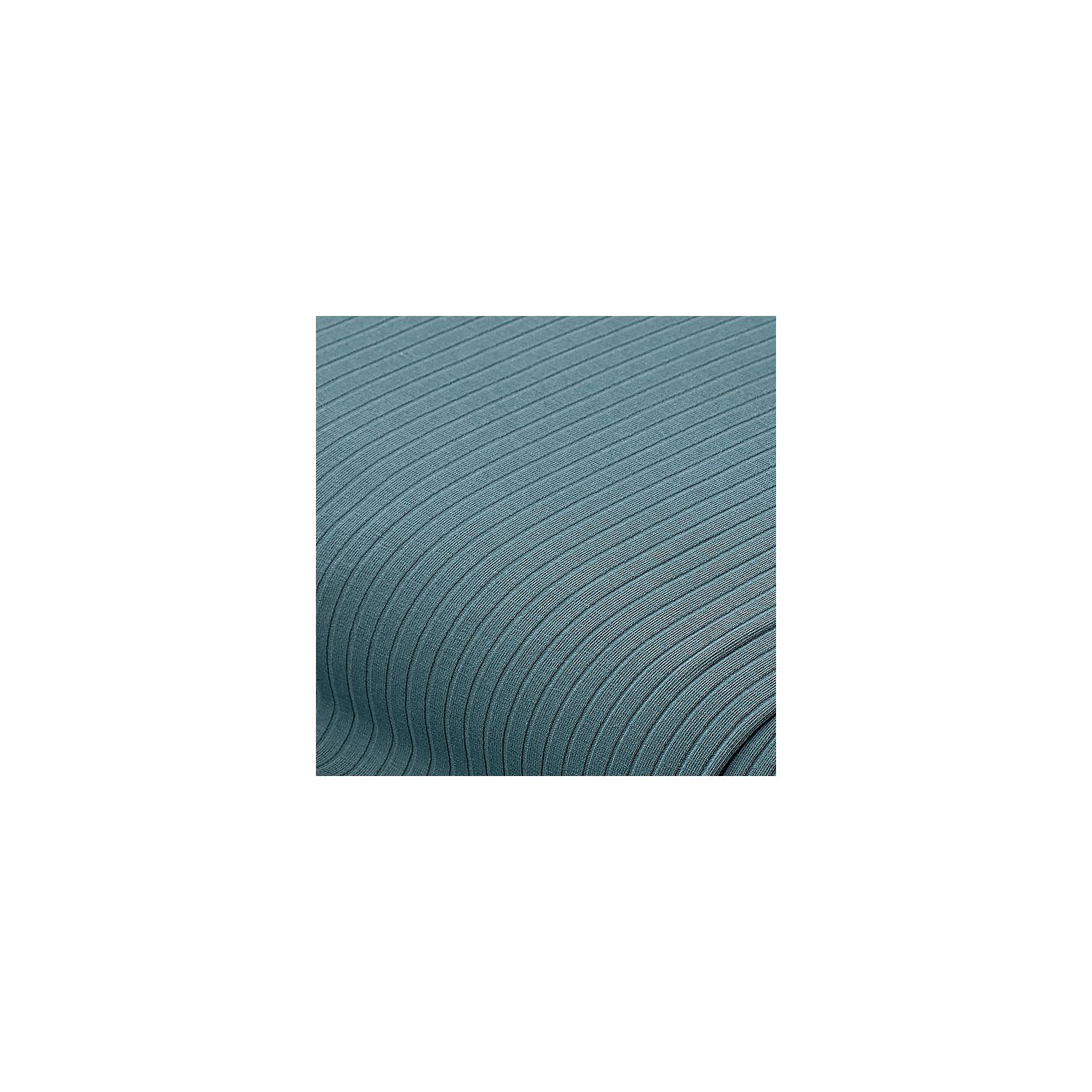 Breitripp-Baumwolljersey mit Elasthan, rauchblau