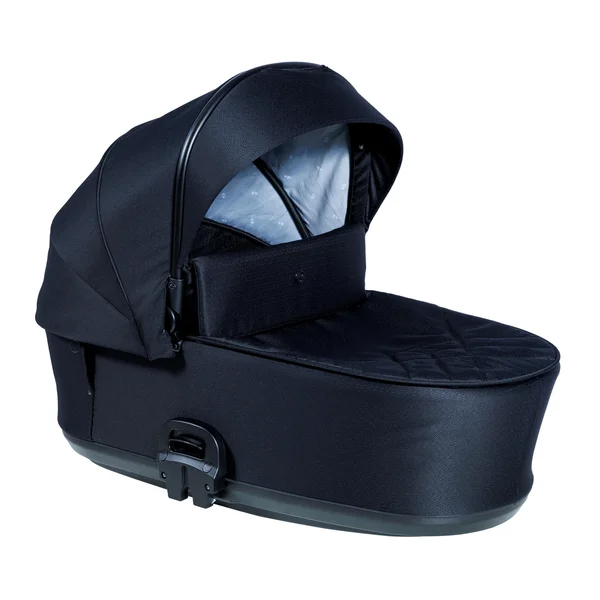 Nordbaby Active Lux Stroller Set Black Ink, Chrome Frame