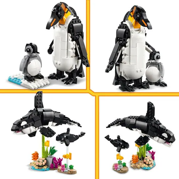 LEGO Creator 31165 3 az 1-ben Vadállatok: Pandacsalád