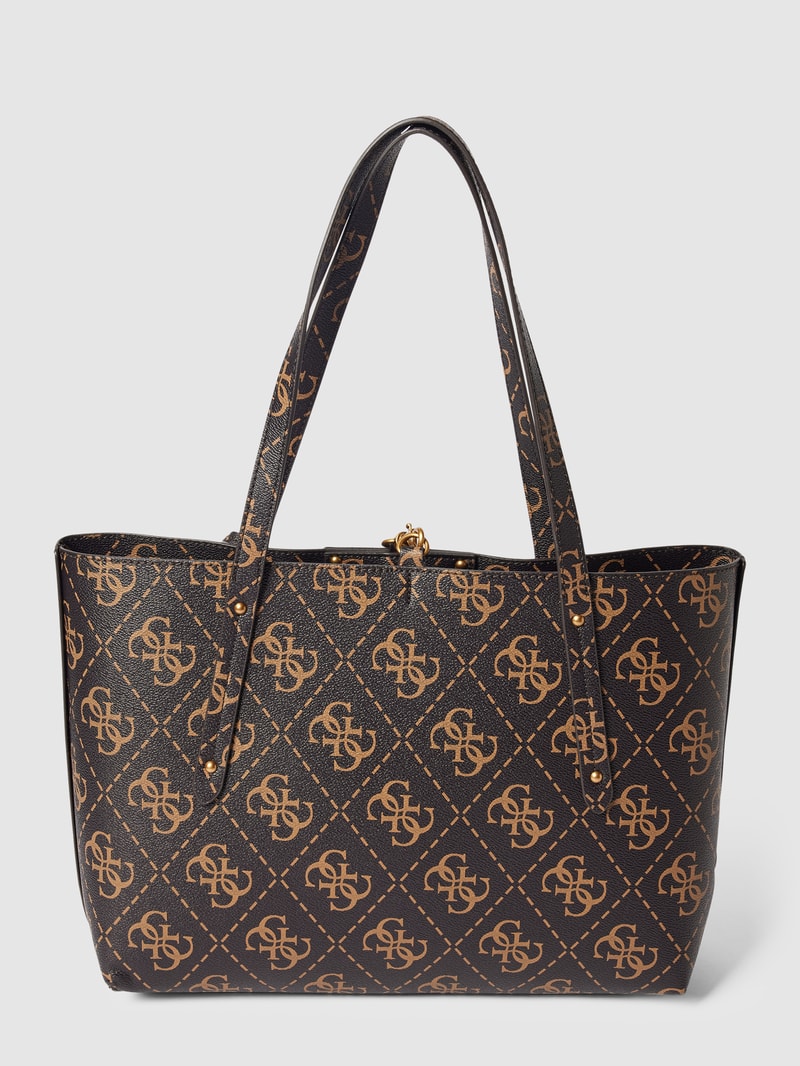 Tote Bag mit herausnehmbarer Innentasche Modell 'ECO' in haselnuss braun