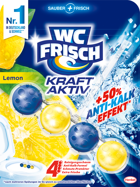 WC Frisch Kraft-Aktiv Duftspüler Lemon