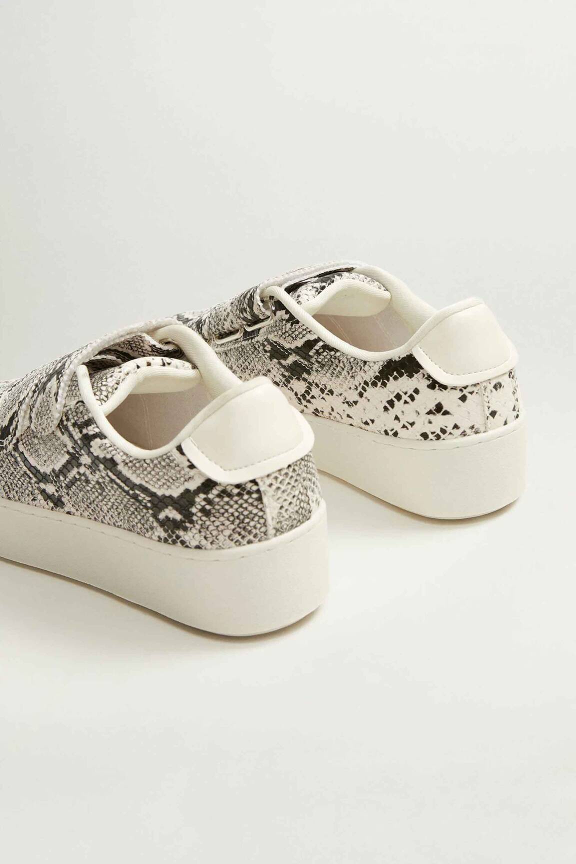 Mango Baskets Femme couleur gris