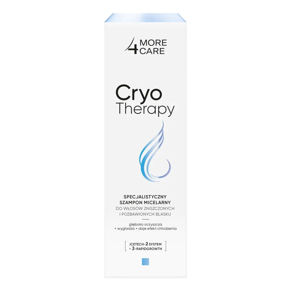 More4Care Cryotherapy Specialist micelarni šampon za oštećenu i beživotnu kosu