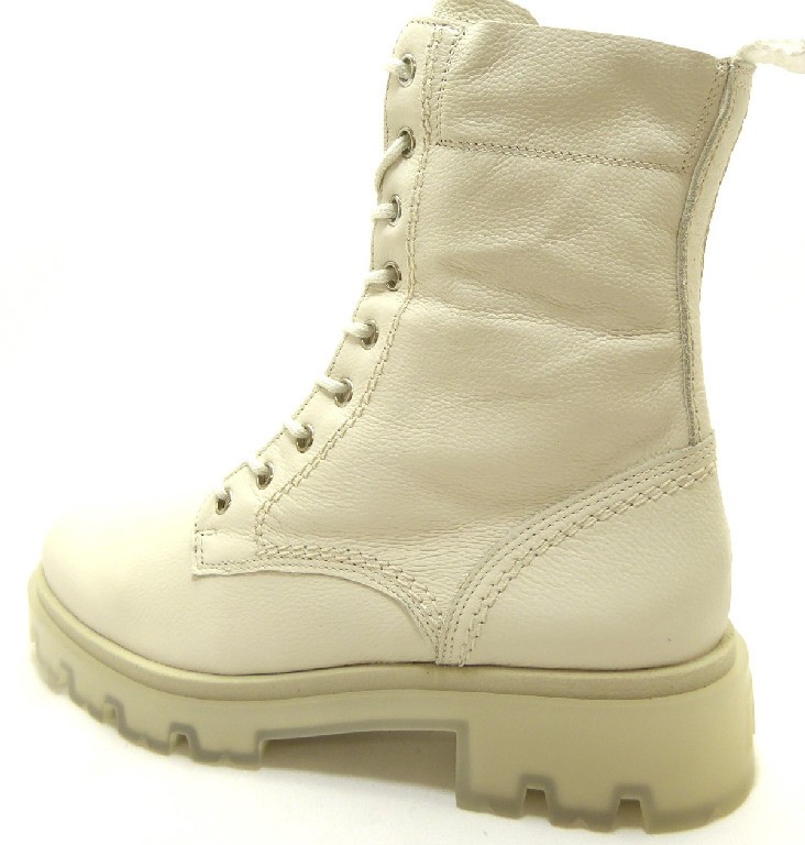PAUL GREEN Stiefeletten weiss 0072-9001-052/Schnürstiefelett