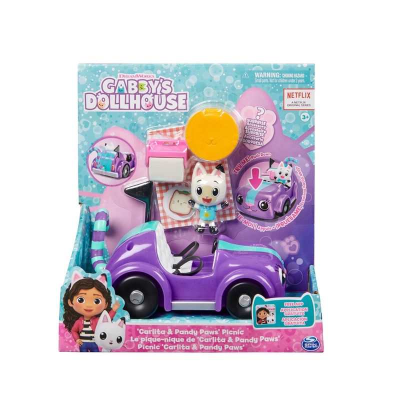 Vehicule Chabriolette + Figurine Gabby et la Maison Magique Spin Master