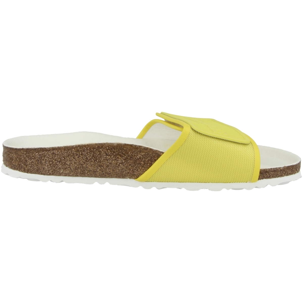 Birkenstock Tema Mikrofaser schmal Pantolette gelb