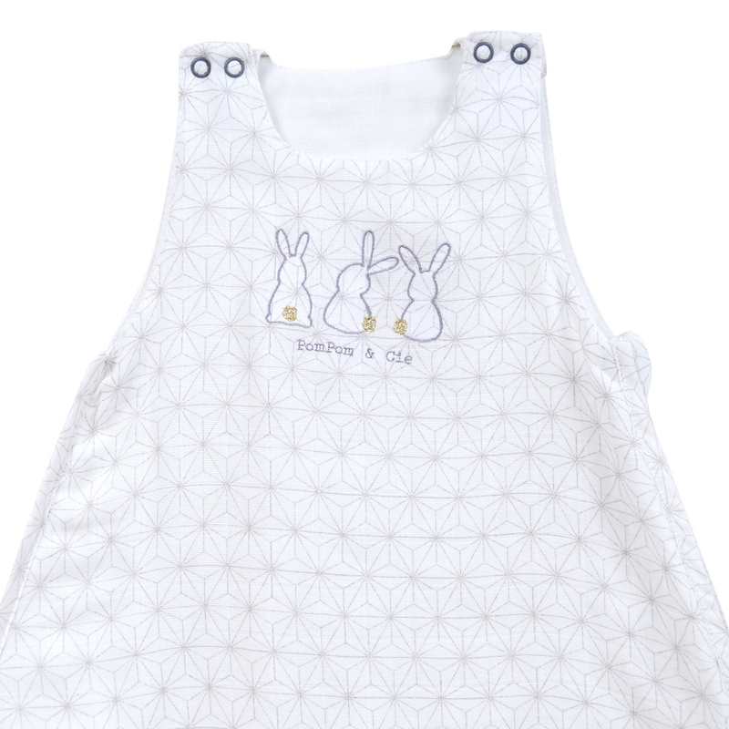 Gigoteuse été en lange Pompom 0/6 mois