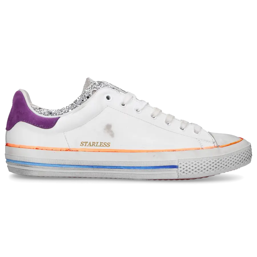 Hidnander - Sneaker low STARLESS Kalbsleder - weiß
