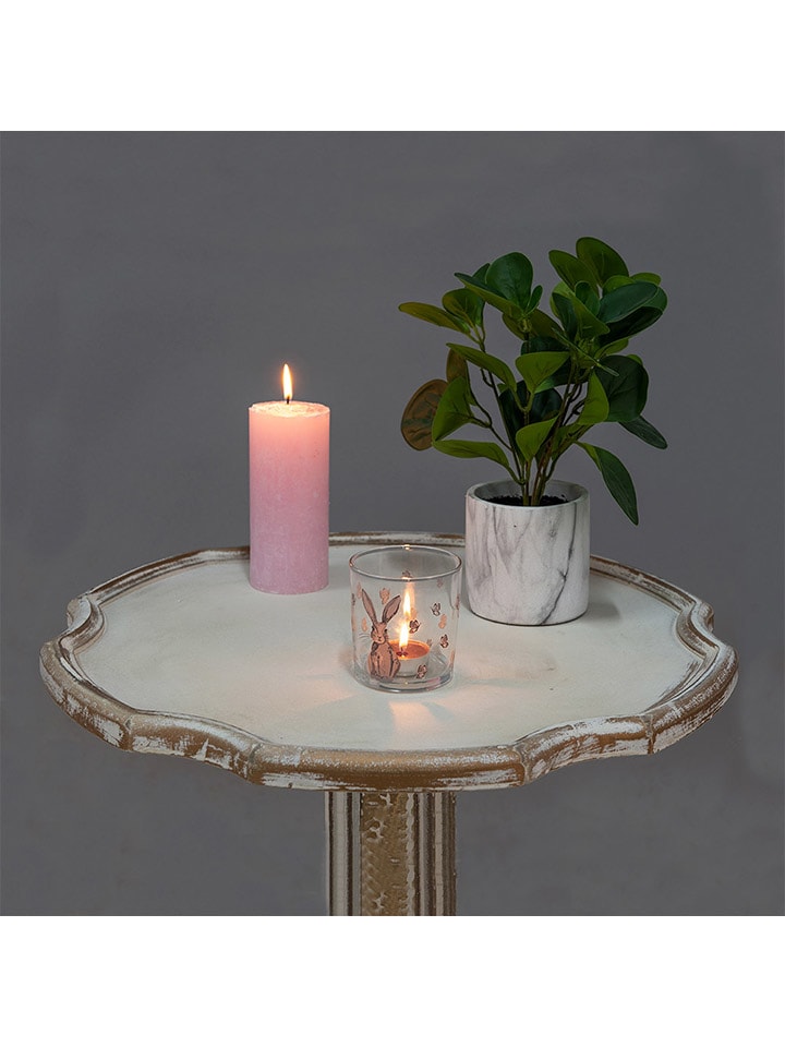 Clayre & Eef 2er-Set: Trinkgläser in Transparent/ Grau - 340 ml günstig kaufen onesize