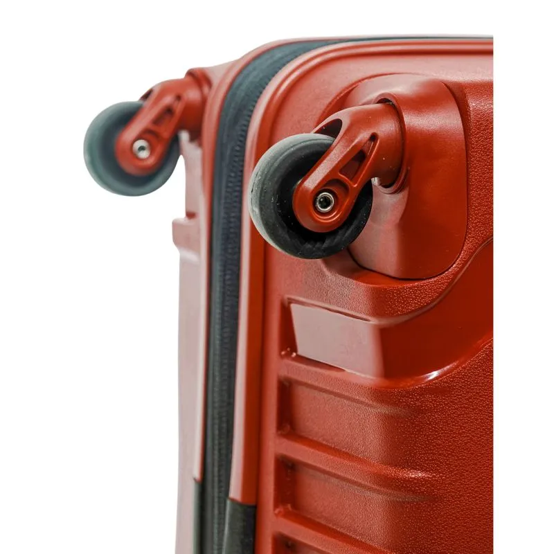 Swiss Bags Tourist Trolley M (65 cm) Erweiterbar - Red Wine